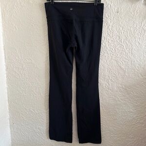 Athleta Black Straight Up Yoga Pants Leggings Large Flaws